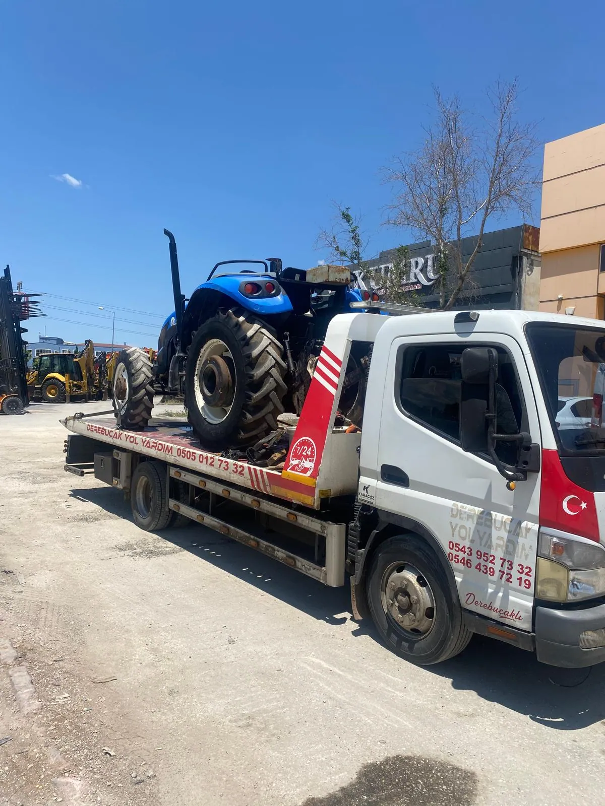 Traktör ve İş Makinesi Nakli