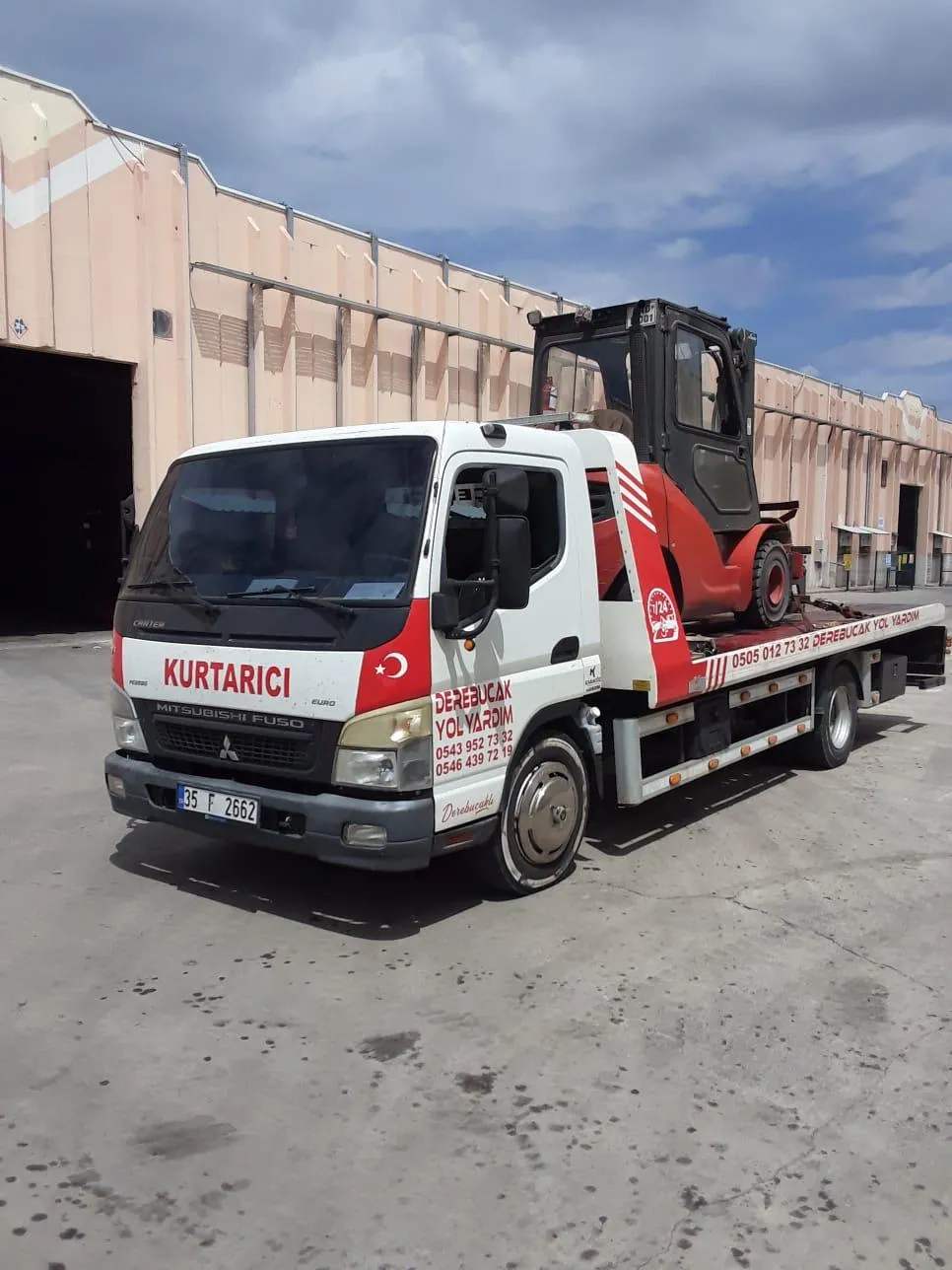 Forklift ve Sanayi Ekipmanı Taşıma